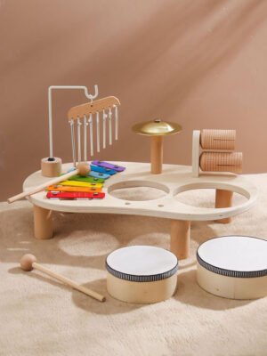 Muzikinis montessori staliukas