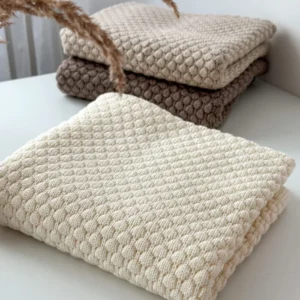 BudiBudi | 100% Merino vilnos pledukas | 80×100 cm