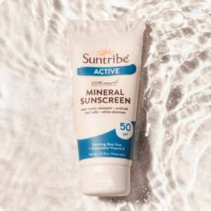 Suntribe Active mineralinis kremas nuo saulės SPF 50