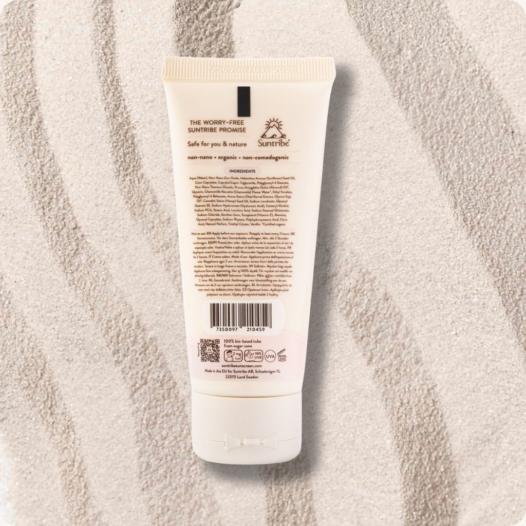 Suntribe UV Shield SPF 50 tekstūra