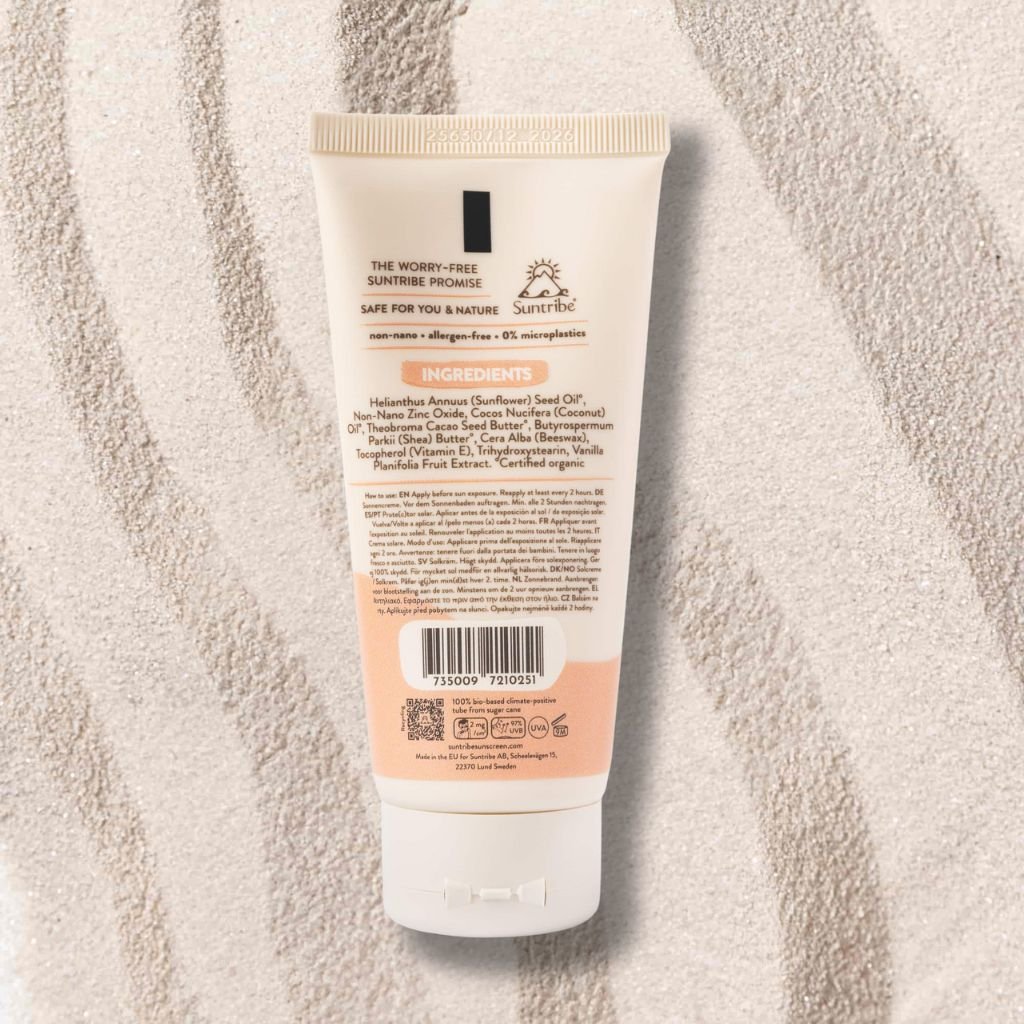 Suntribe Baby & Kids SPF 30 paplūdimyje