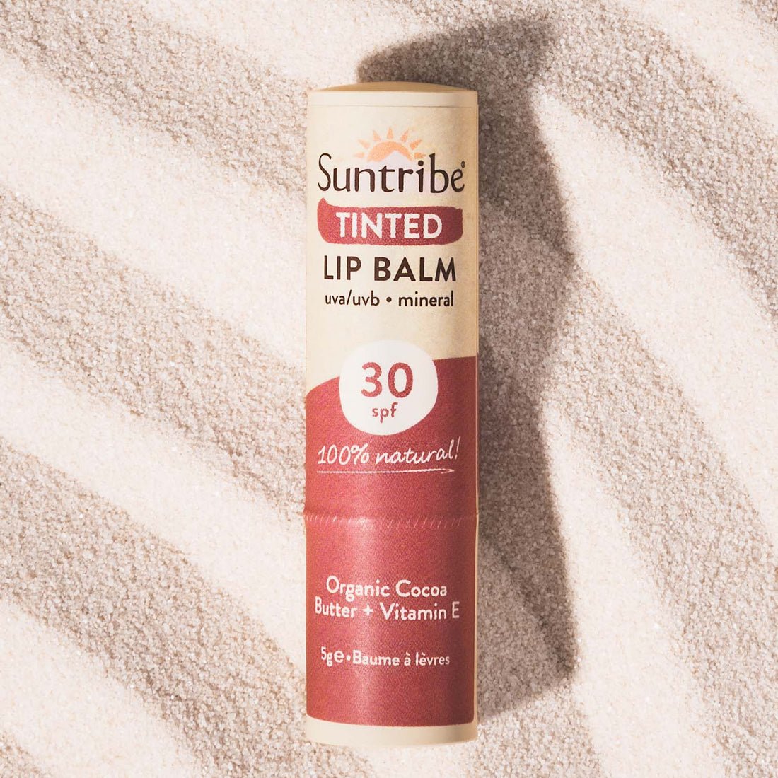 Suntribe | Tonuotas SPF 30 lūpų balzamas | 5 g