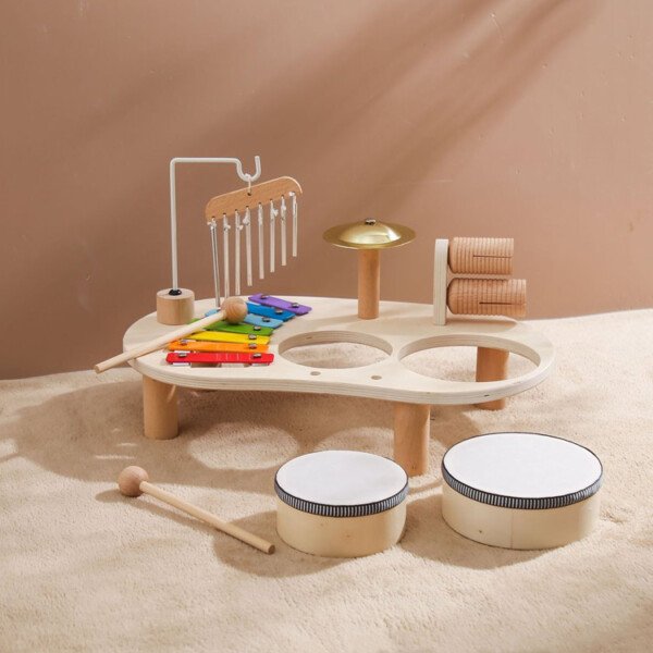 Muzikinis Montessori staliukas vaikams