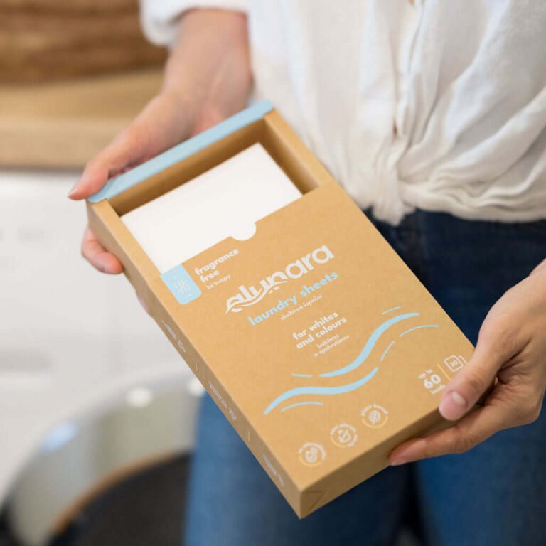 Alunara PURE skalbimo lapeliai be kvapo